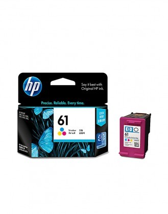 HP 61 Tri-color Original Ink Cartridge (CH562WA)